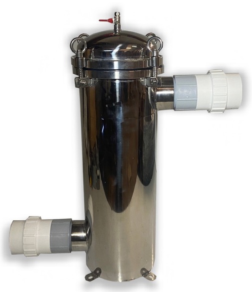 AquaSieve SS Stainless Steel Prefilter – Heavy-Duty Pond Solids Separator