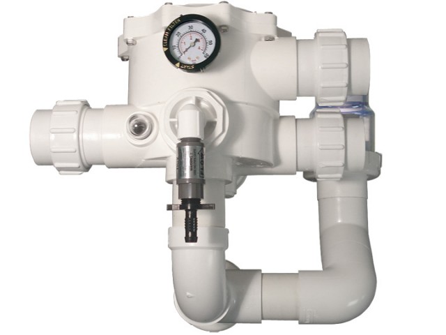 Multiport Valve with Blower Spring Check